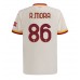 AS Roma Rodrigo Mora #86 Venkovní Dres 2026-27 Krátkým Rukávem AS Roma Rodrigo Mora #86 Venkovní Dres 2026-27 Krátkým Rukávem